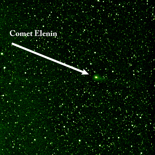 NASA Sun-Watching Satellite Spots Comet Elenin in Deep Space